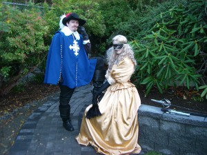 d'Artagnan and Milady de Winter