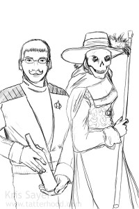 Captain Adama Picard and The Red Death, Age 21