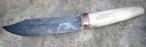 Seax Knife That I Commissioned from the Wareham Forge